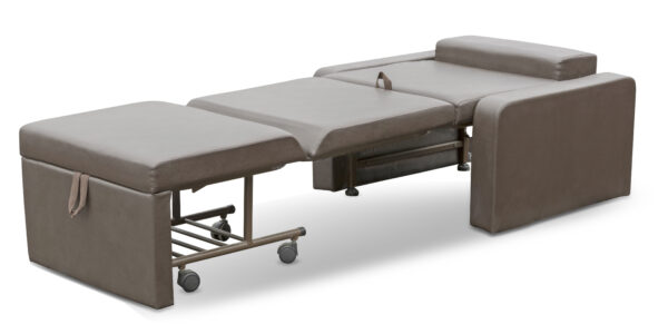 Bed chair with patient